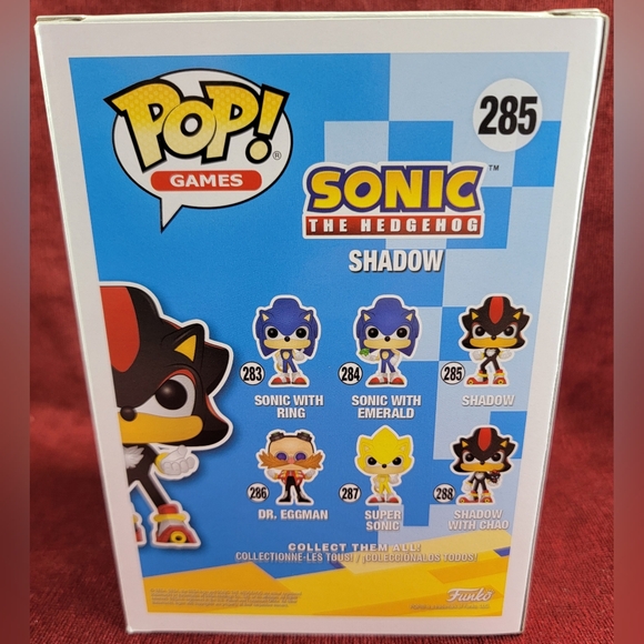 Shadow funko # 285 (nib) With pop protector - Picture 7 of 7